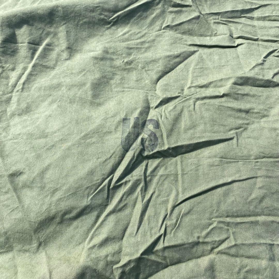 か*ん様 USパップテント④　アメリカ軍　軍幕　 ハーフシェルター２枚　ポール・