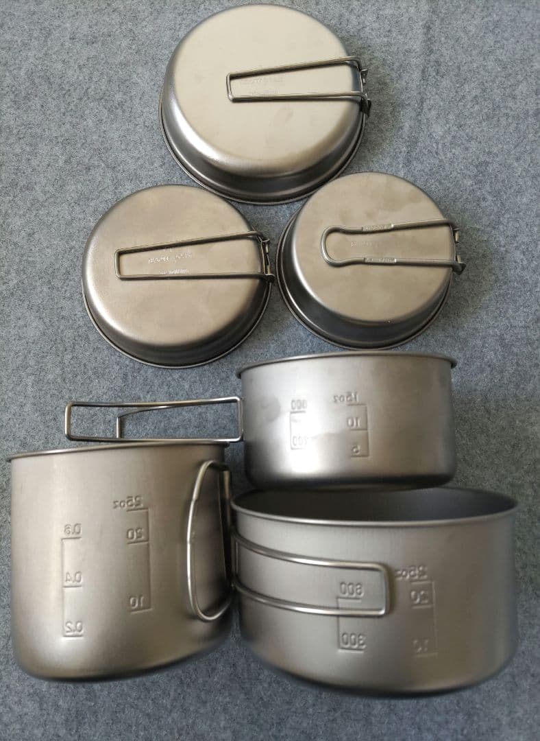 新品未使用　スノーピーク　チタン　パーソナルクッカーセット