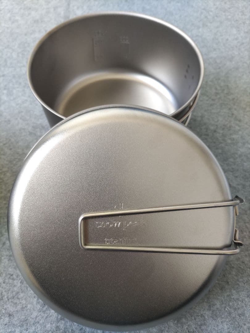 新品未使用　スノーピーク　チタン　パーソナルクッカーセット