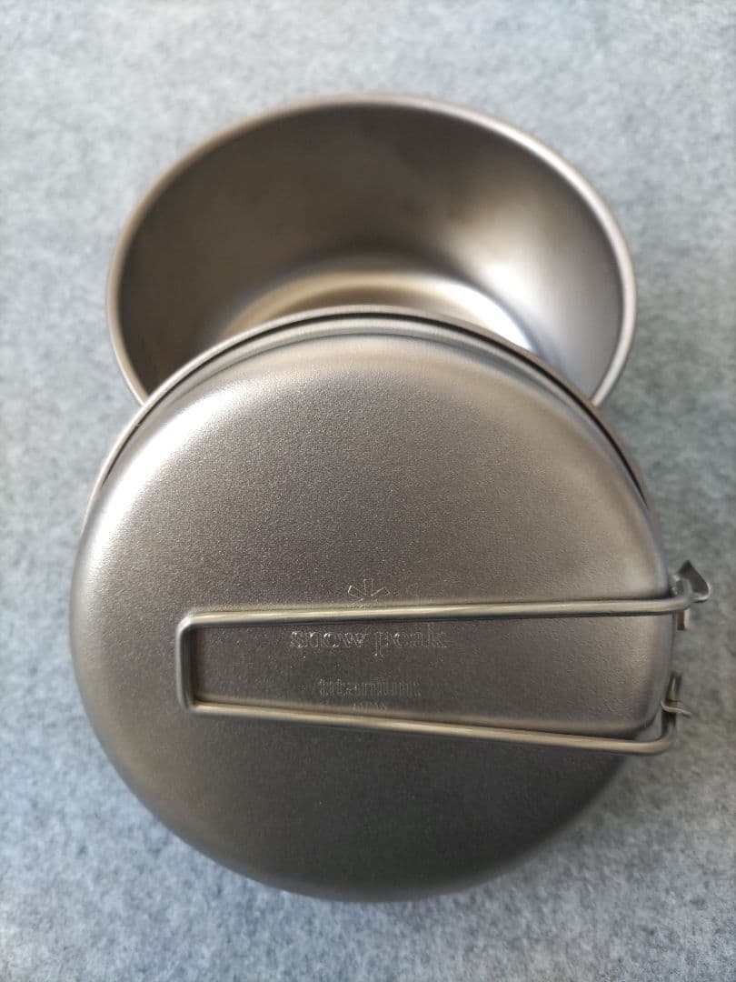 新品未使用　スノーピーク　チタン　パーソナルクッカーセット