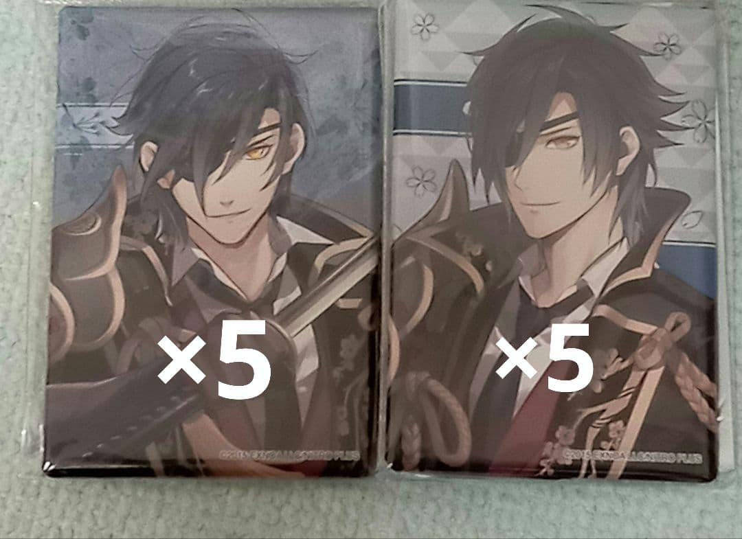 刀剣乱舞 燭台切光忠 缶バッジセット 10点