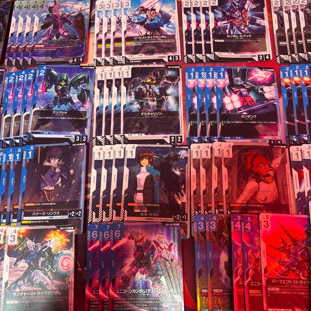 青白ユニコーン デッキ ガンダムカードゲーム　ショップバトル優勝構築