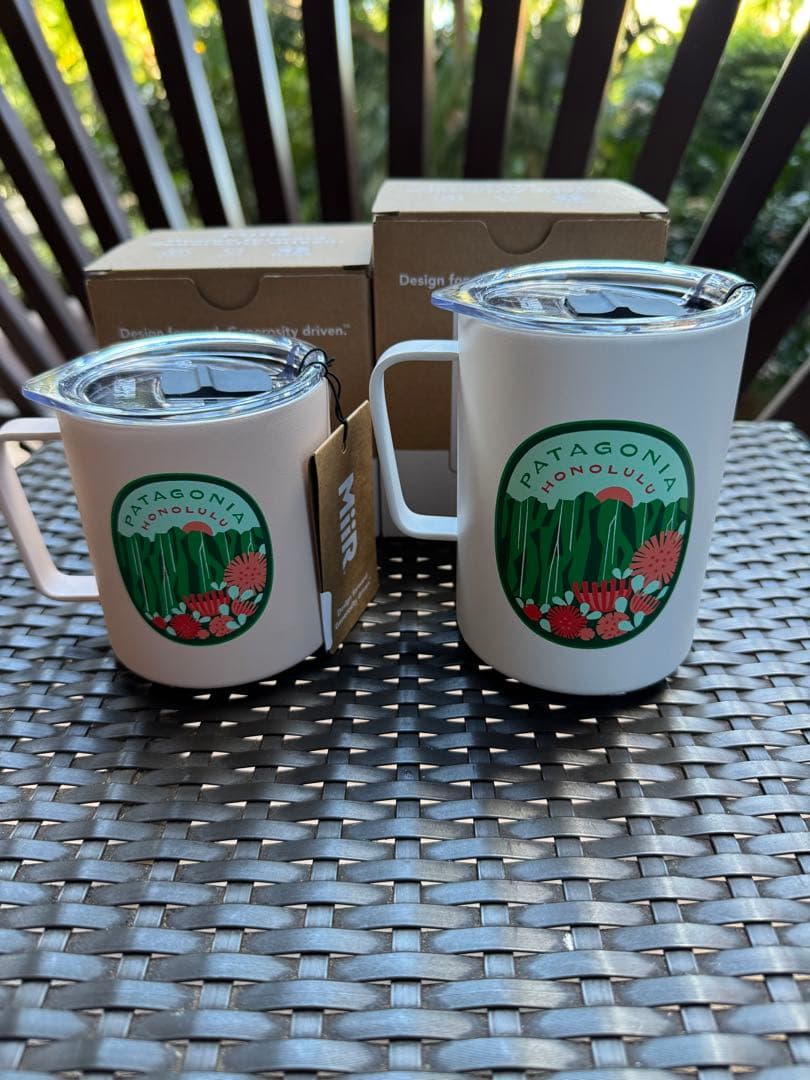 【ハワイ限定】MiiR パタゴニア　ホノルル　マグカップ 2個セット