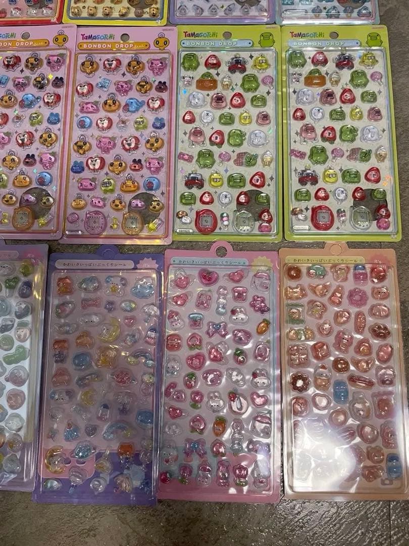 27枚　BONBON DROP シール　ボンボンドロップ　たまごっち　コンプ