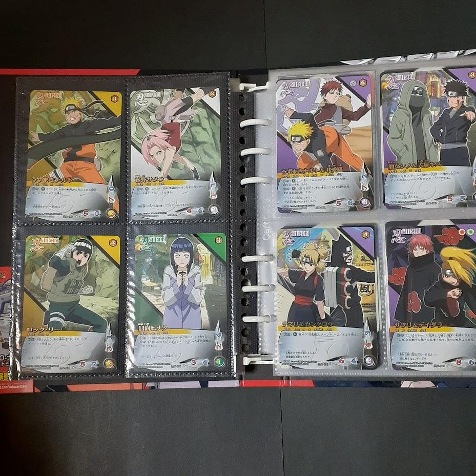 ＮＡＲＵＴＯ　疾風伝　カードゲーム　第1幕～第3幕　忍者学校　コンプ