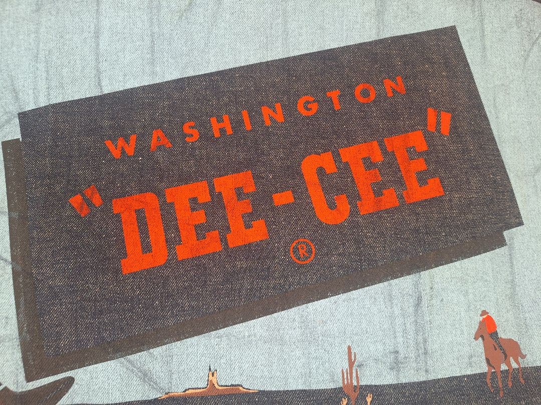 スペシャル 50's～ ワシントン DEE CEE ヴィンテージ デニム バナー