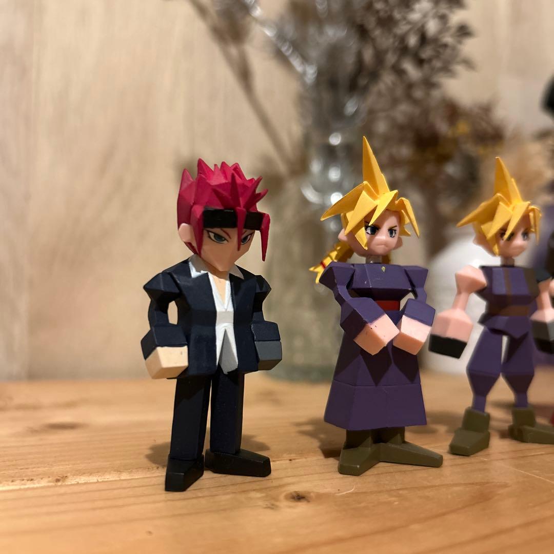 FF7 ポリゴンフィギュア 5体セット