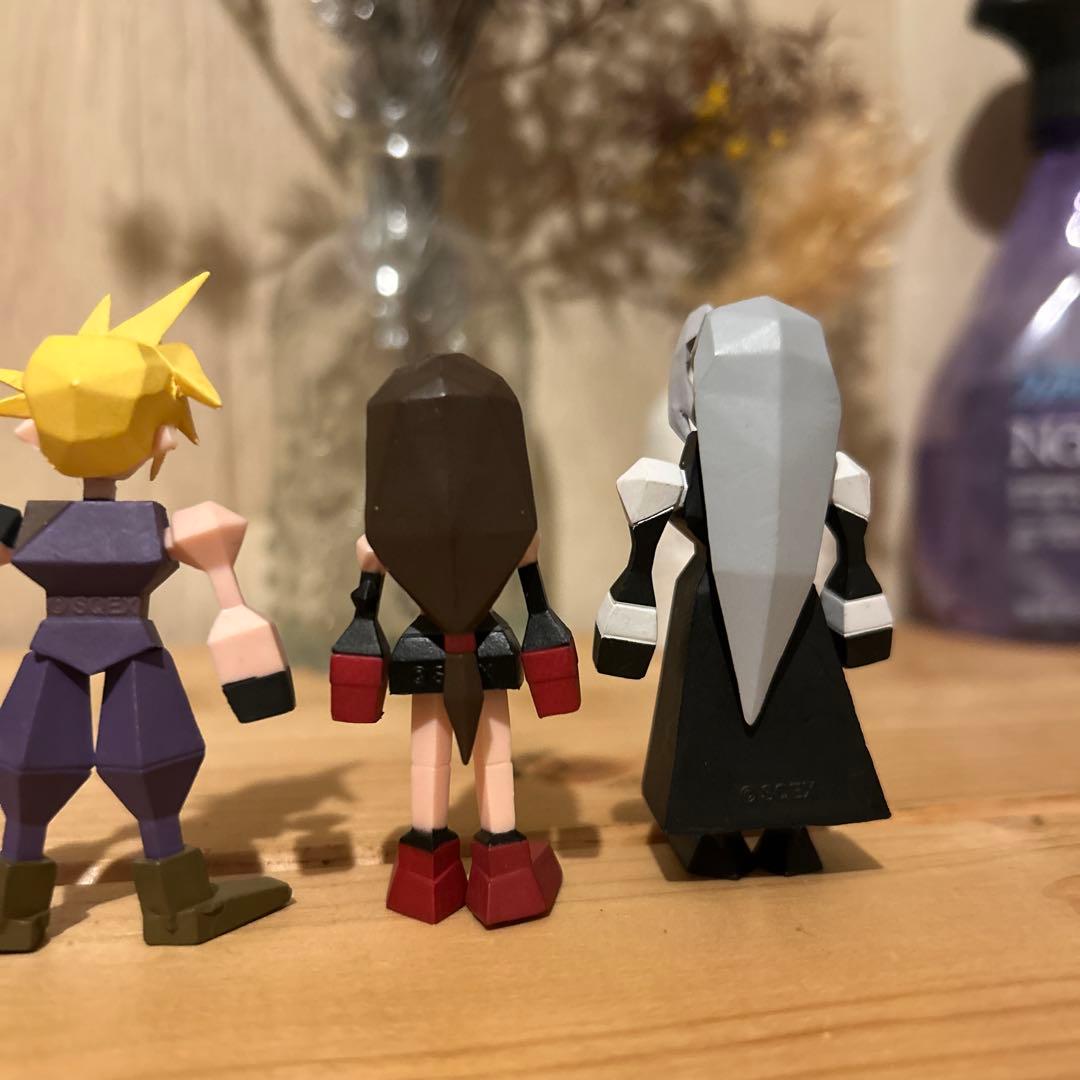 FF7 ポリゴンフィギュア 5体セット