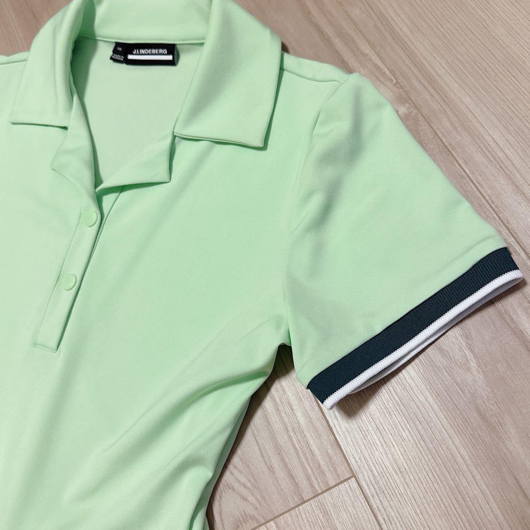 【超美品】ジェイリンドバーグワンピース　ミントグリーン　XS インナーパンツ付き