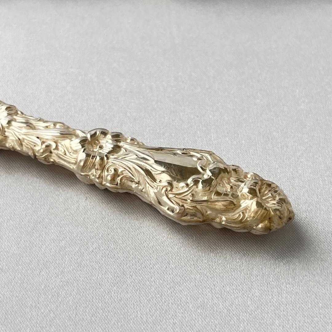 【Gorham】 アールヌーボー レターオープナー / レターナイフ【純銀】