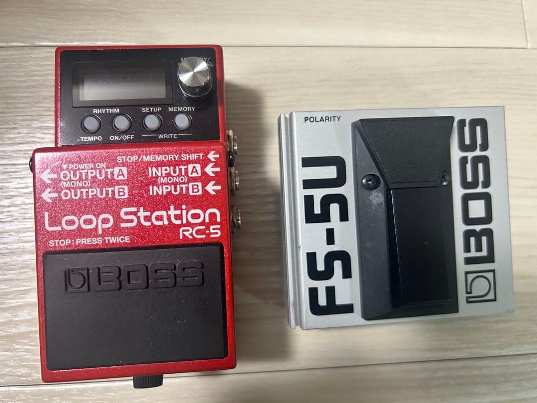 ギター BOSS RC-5 Loop Station / BOSS FS-5U