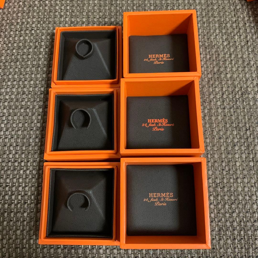 正規品　美品エルメス　アクセサリーリングなど入れ　空箱ケース　14個セット