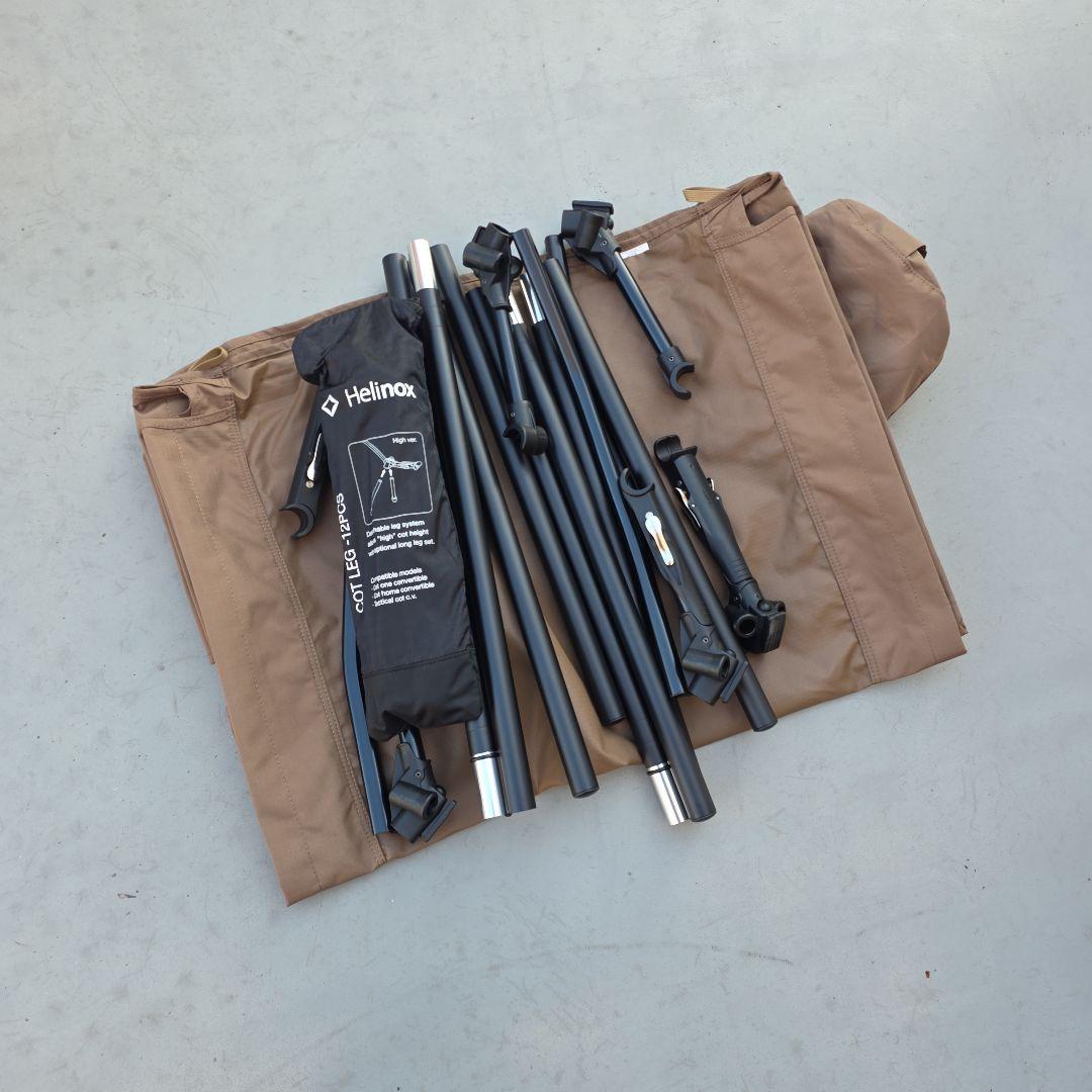 Helinox 折りたたみコット ベージュ