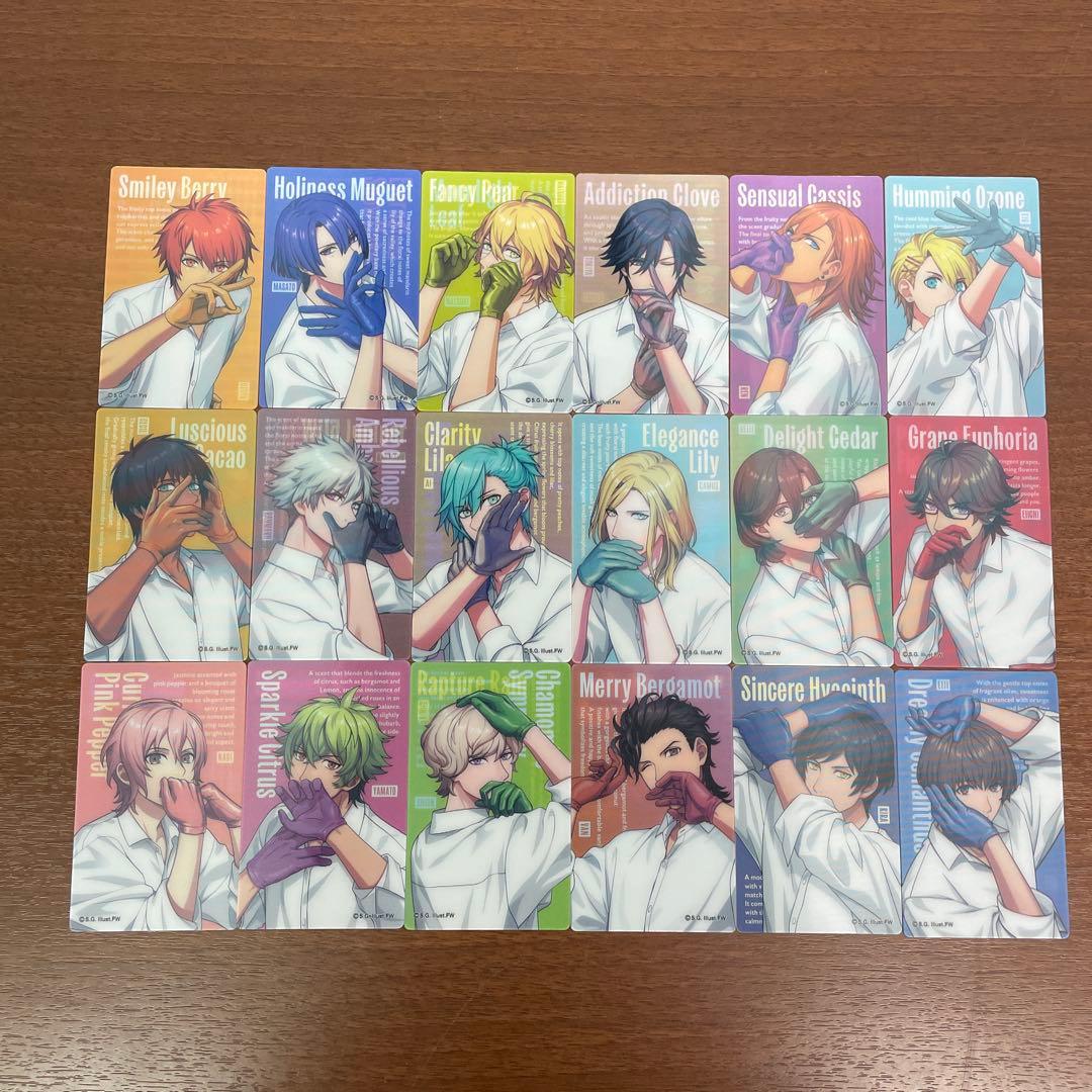 ❶うたプリ レンチキュラーカード グラショ 全18種フルコンプ