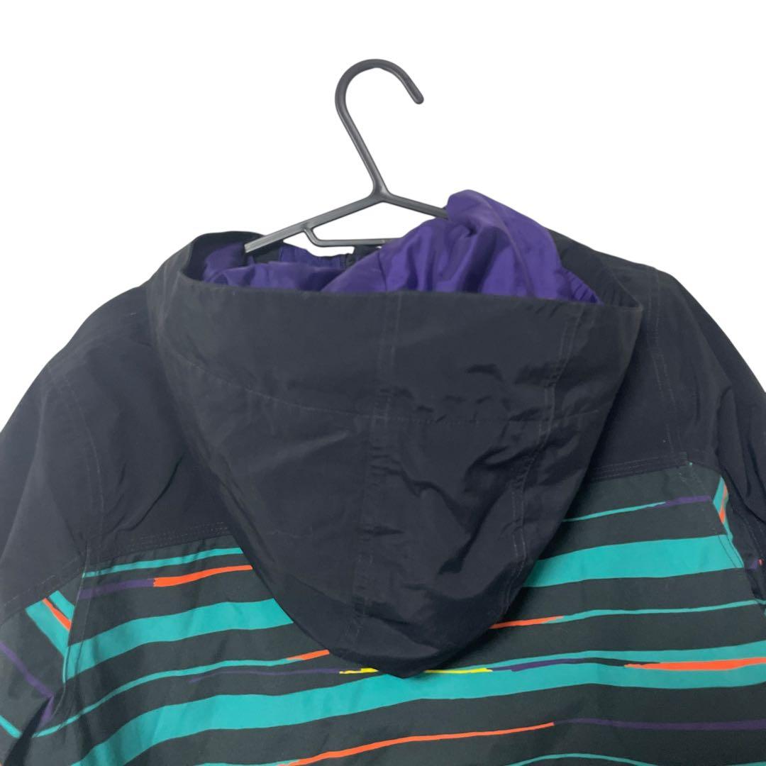 【美品】BURTON ストライプ スノーボードジャケット
