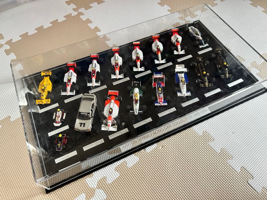 アイルトン・セナ ミニチャンプス 1/43 限定3500 証明書付き