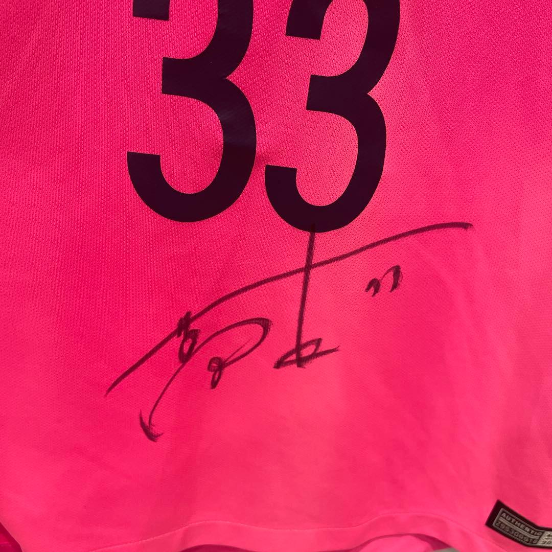 希少鹿島アントラーズ Lサイズ セットアップ　サイン入り