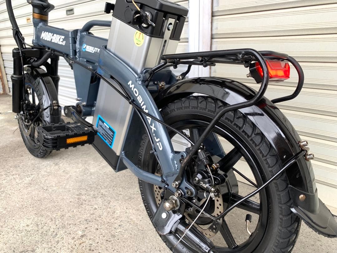 送料無料MOBILITYディスク式MTB折り畳み電動 自転車BIKE動作確認済