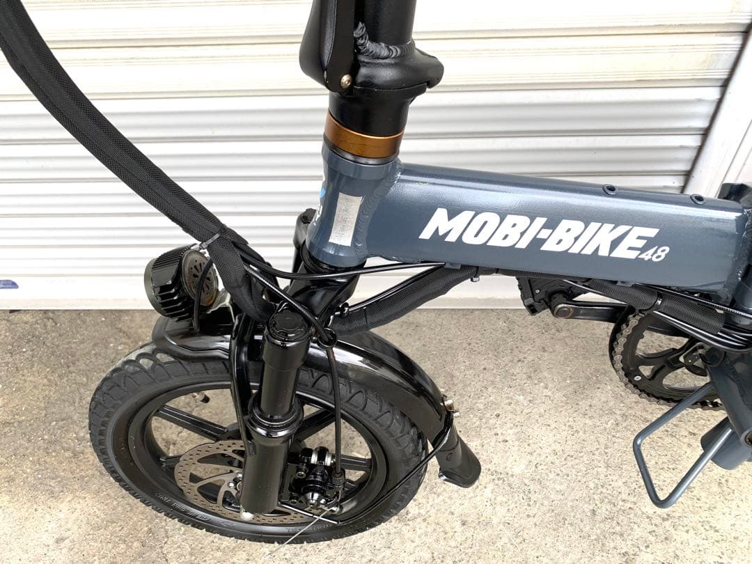 送料無料MOBILITYディスク式MTB折り畳み電動 自転車BIKE動作確認済