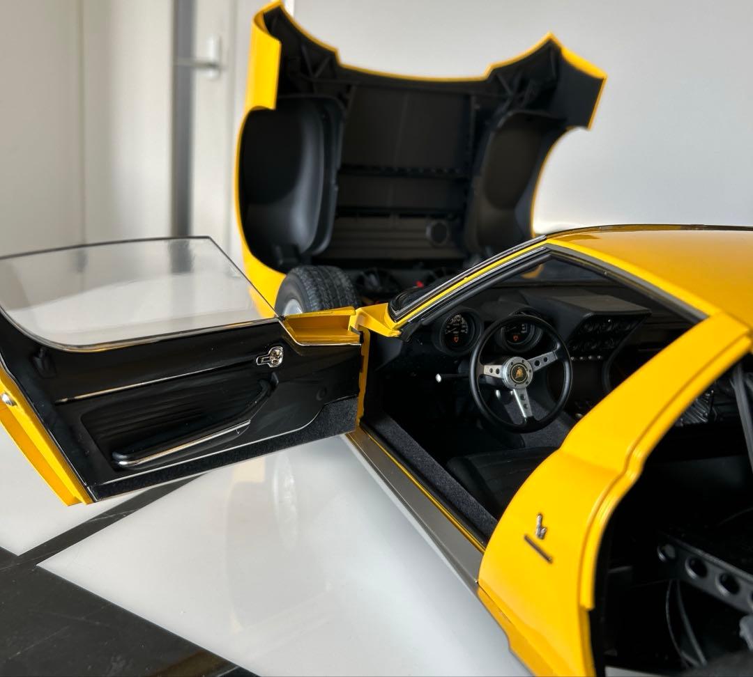 貴重品❗️1/8 ランボルギーニ ミウラ イエローコレクションとしても高い価値