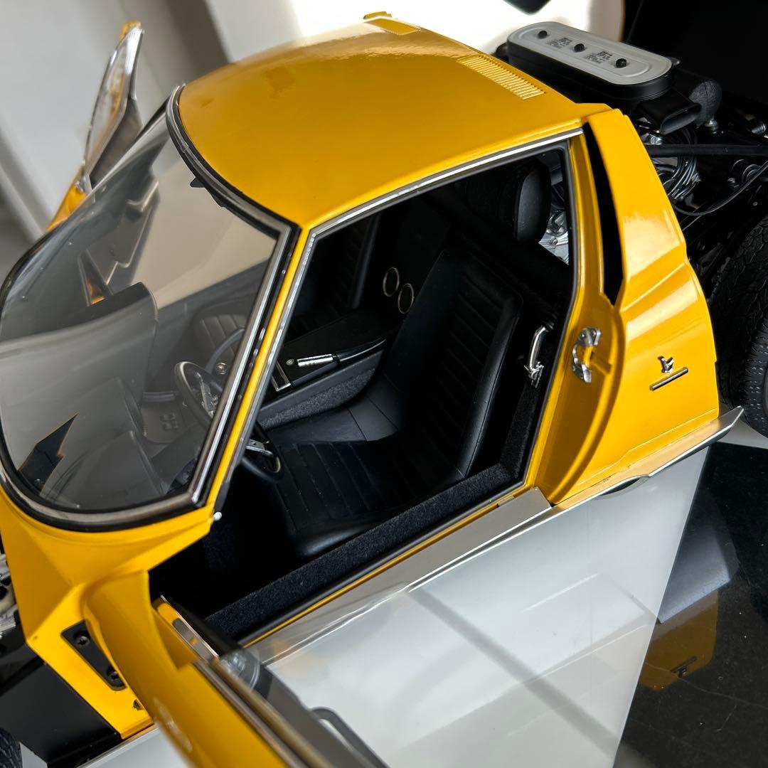 貴重品❗️1/8 ランボルギーニ ミウラ イエローコレクションとしても高い価値