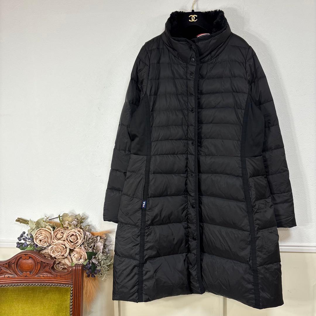 美品　大きいサイズ　FILAGOLF ダウンコート　15号　ルコック　フィラ