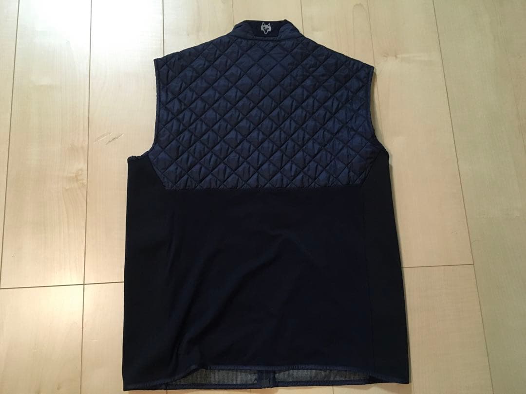 GREYSON グレイソン ゴルフ キルティングベスト ネイビー M（L）