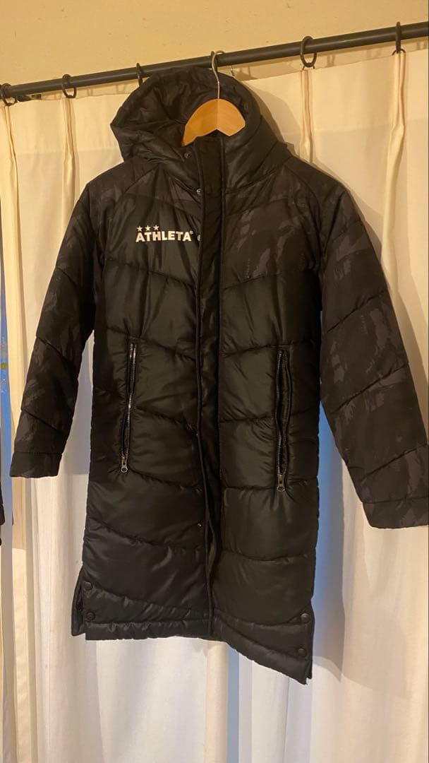 ATHLETA アスレタ ベンチコート キッズ140 大人M サッカー 防寒