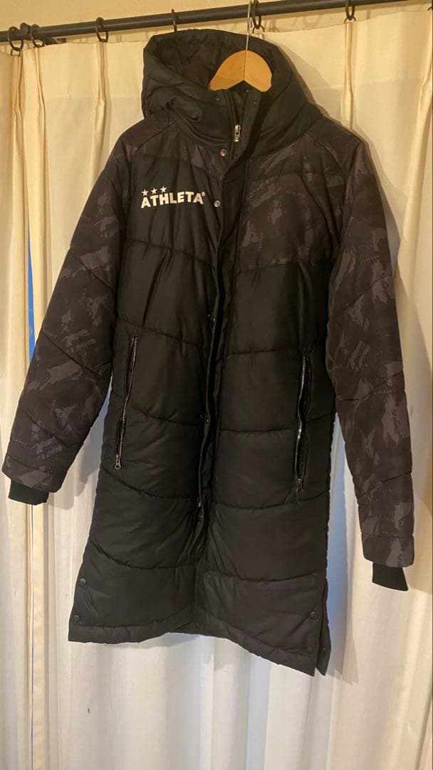 ATHLETA アスレタ ベンチコート キッズ140 大人M サッカー 防寒