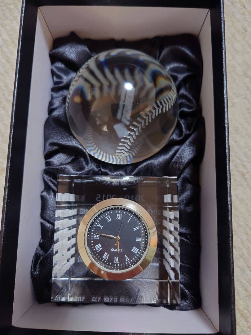 北海道日本ハムファイターズ クリスタルガラスボール 2個セット