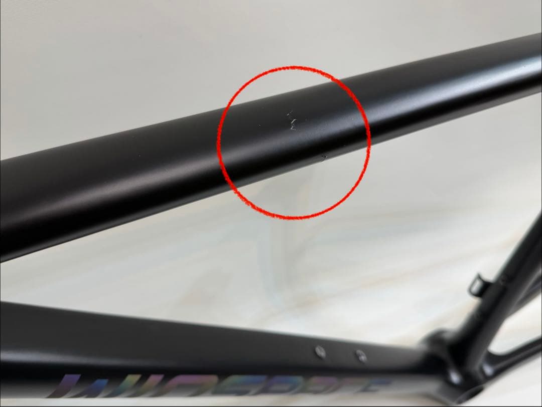 超軽量 WINSPACE SLC3 ディスク　フレームセット訳ありジャンク品