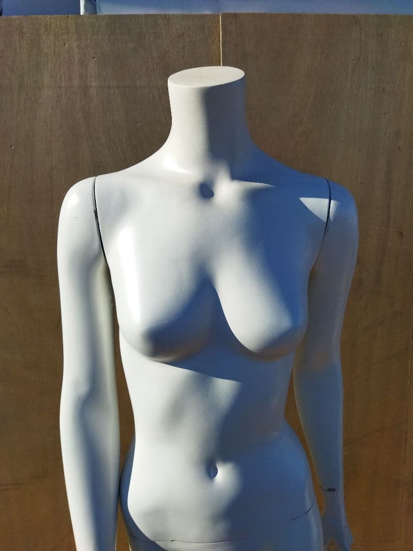 女性用マネキン トルソー 約45×45×H160cm　人形　等身大