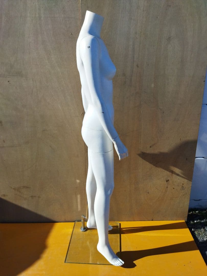 女性用マネキン トルソー 約45×45×H160cm　人形　等身大