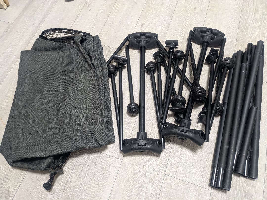 【美品】ogawa オガワ ハイ&ローコットワイド　コット　ワイド