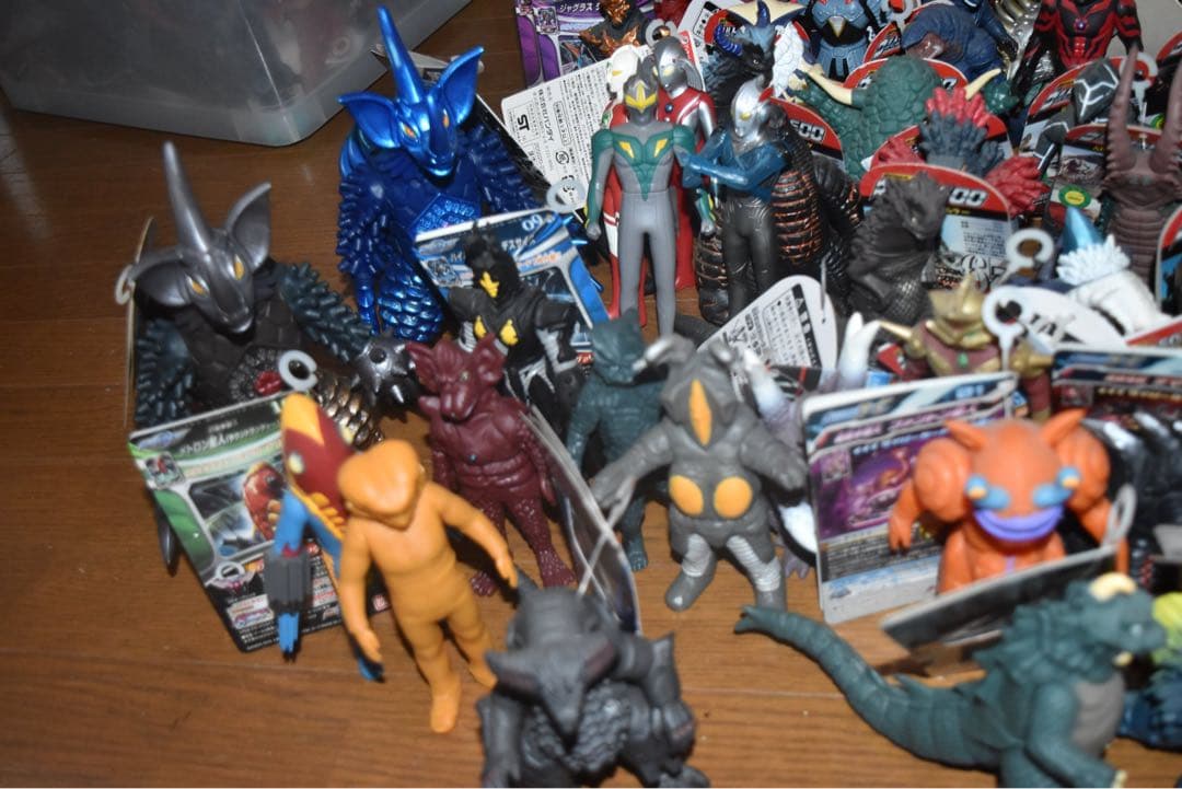ウルトラマン　ウルトラ怪獣500 初版　フルセット　丸タグ　ソフビ