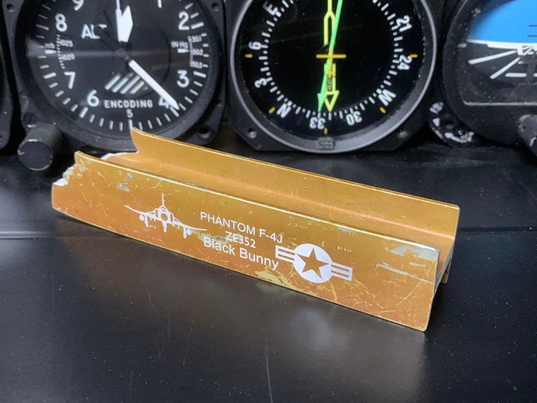 アメリカ海軍 イギリス空軍 F-4 Phantom 翼材 オブジェ D2M