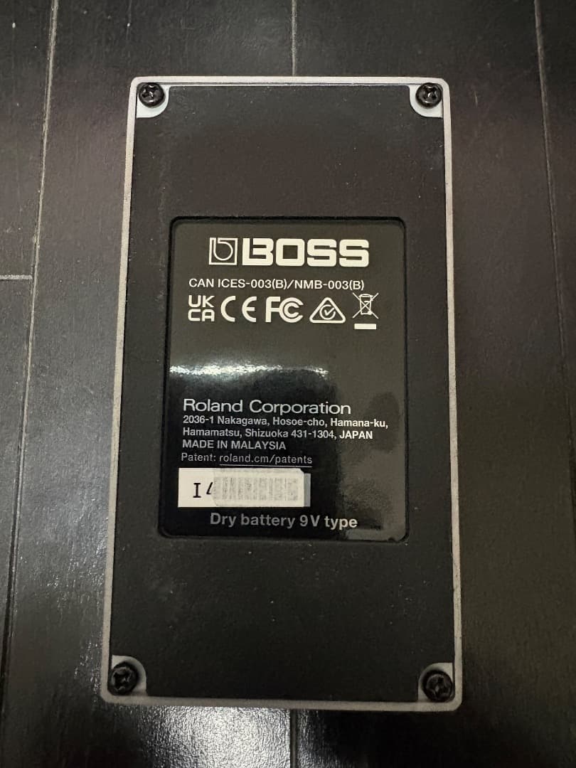 BOSS Reverb RV-6 ギターエフェクター