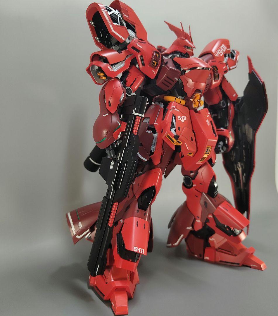 【全塗装完成品】MG 1/100 MSN-04 サザビーVer.ka