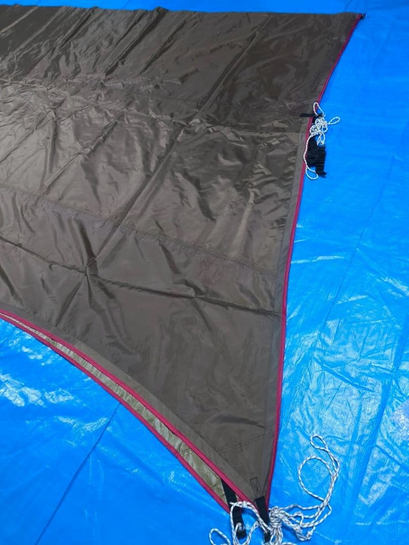 【美品】 peak コネクトタープヘキサ グレー FES-265