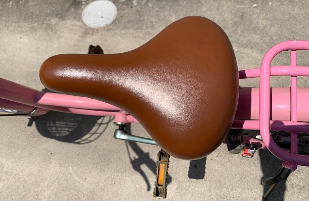 ダイワサイクル　自転車　20インチ　シルバーリング　SRC20 ピンク　女の子