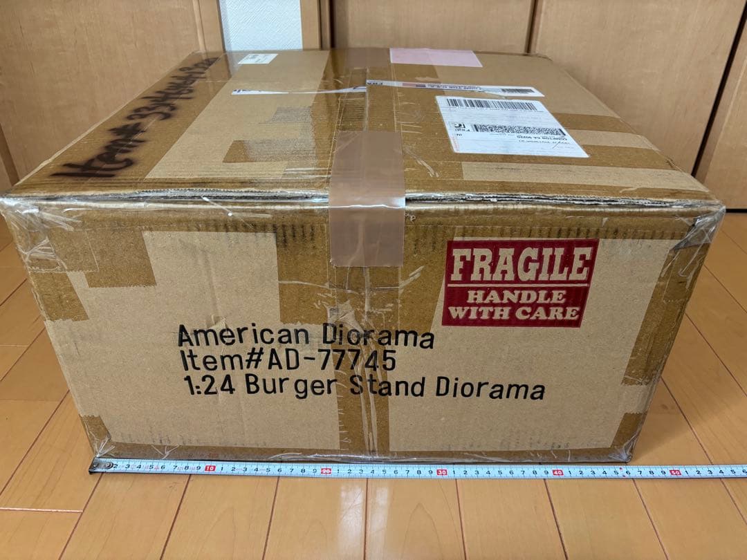 ミニカー American Diorama 1:24 Burger Stand Diora