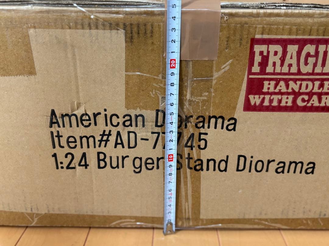 ミニカー American Diorama 1:24 Burger Stand Diora