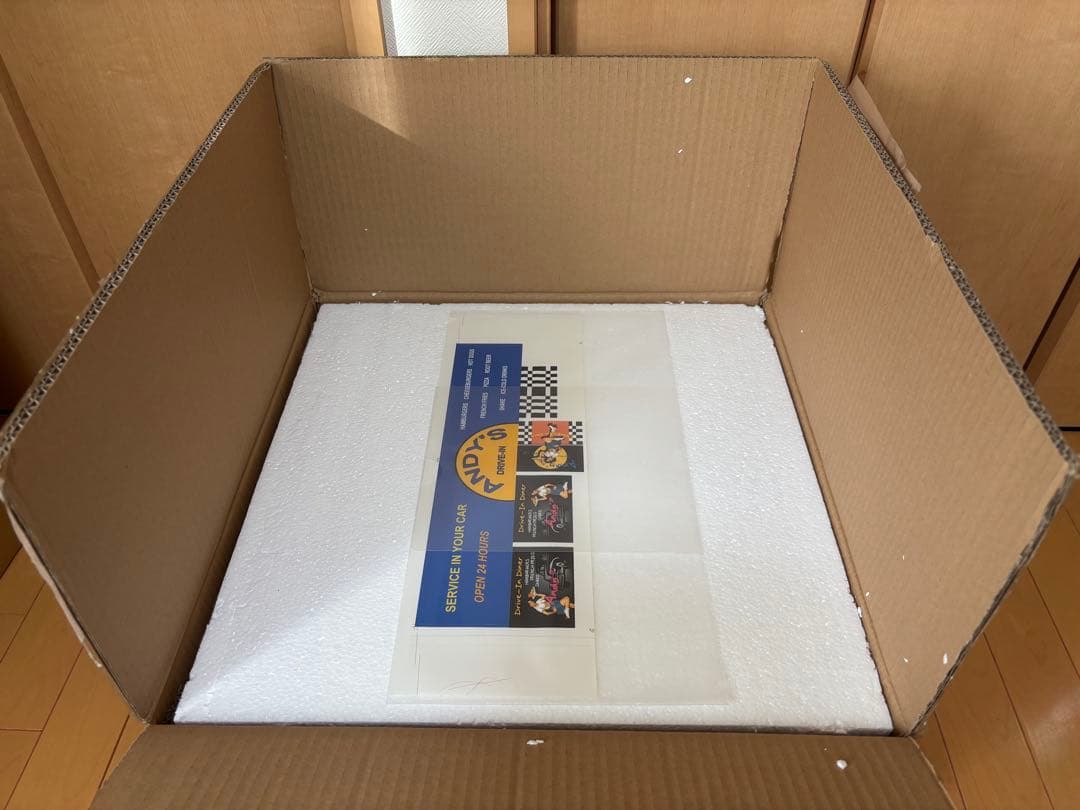 ミニカー American Diorama 1:24 Burger Stand Diora