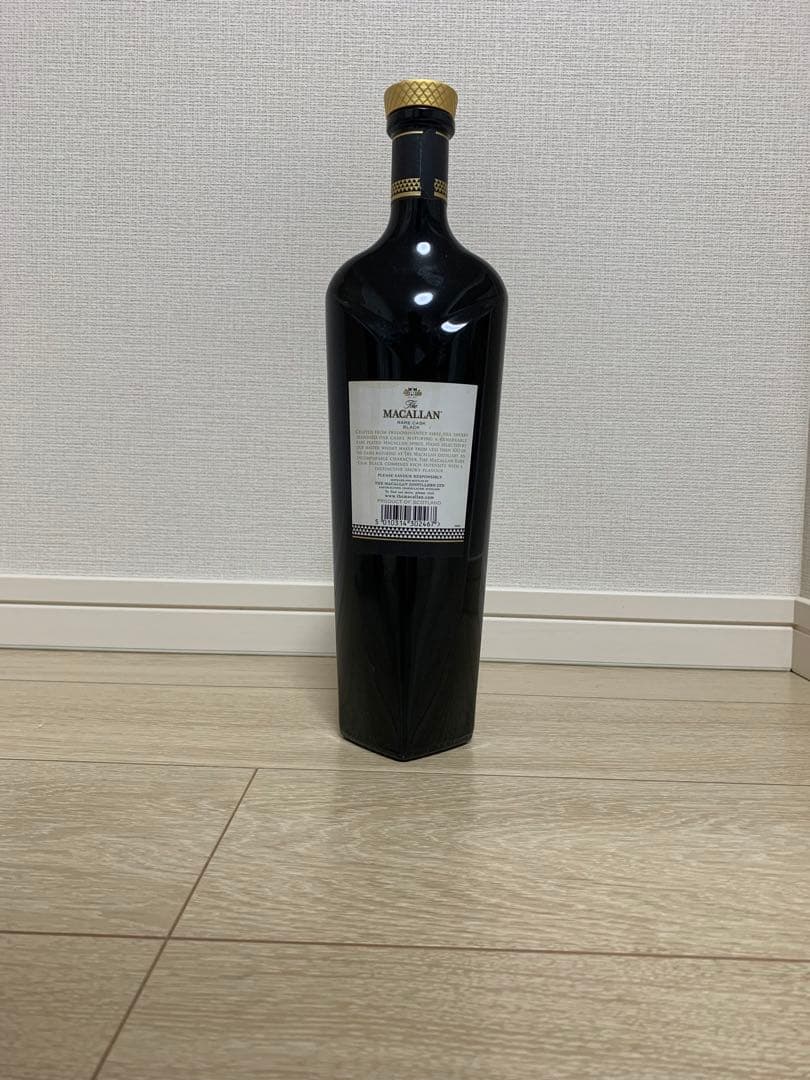 【超美品】ザマッカラン ブラック箱付き空瓶