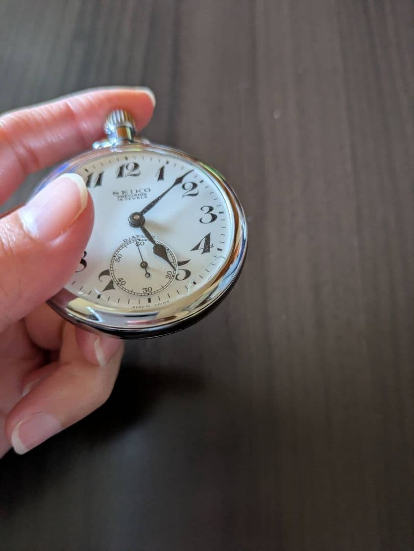 国鉄SEIKO 懐中時計 (国鉄表記あり)