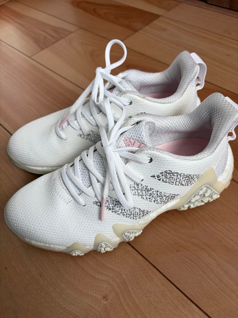 ✨美品✨adidas アディダスゴルフシューズ レディース24.5cm