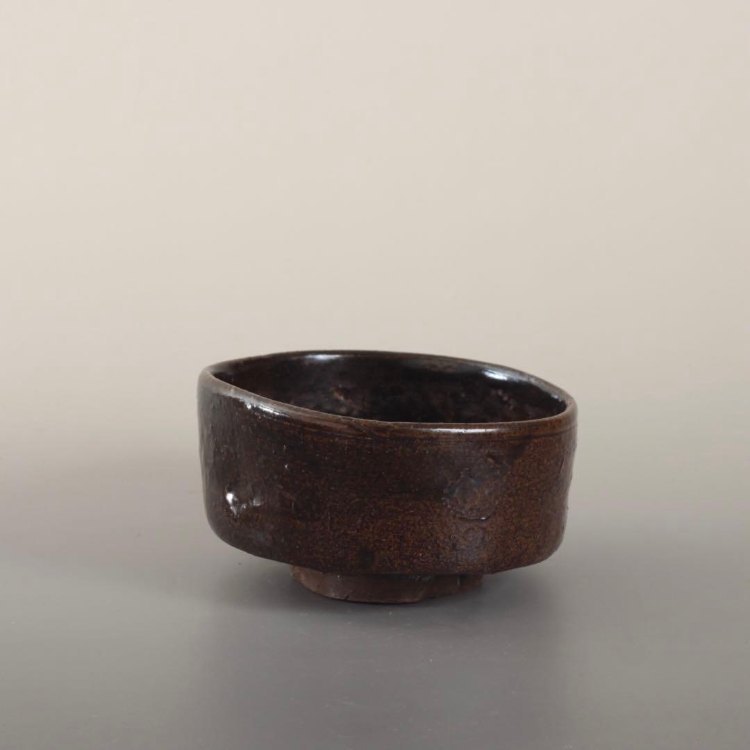 祖母懐印 志戸呂焼 半筒 茶碗 茶道具 古美術 古道具 アンティーク