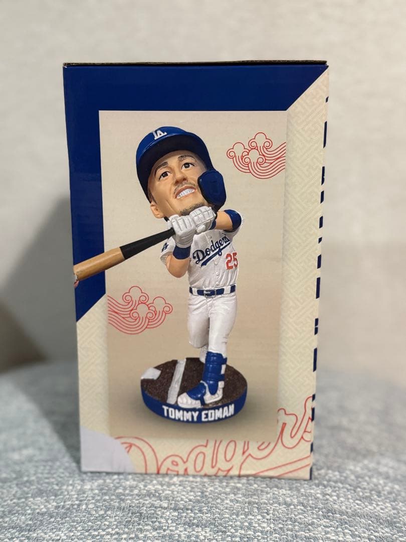 [ドジャース]トミー・エドマン　ボブルヘッド