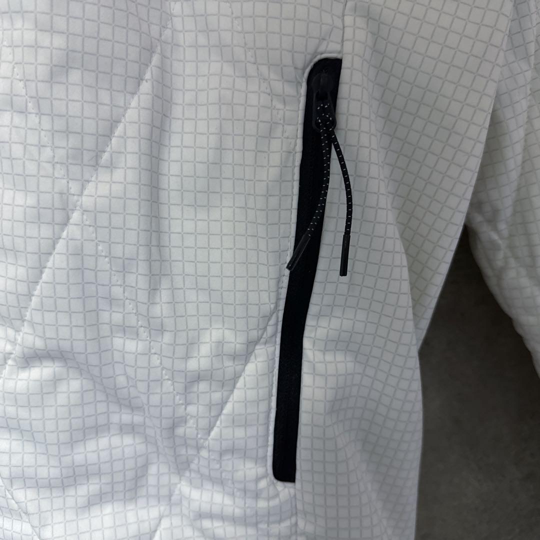 Callaway キャロウェイ 中わた フルジップ ジャケット ホワイト L