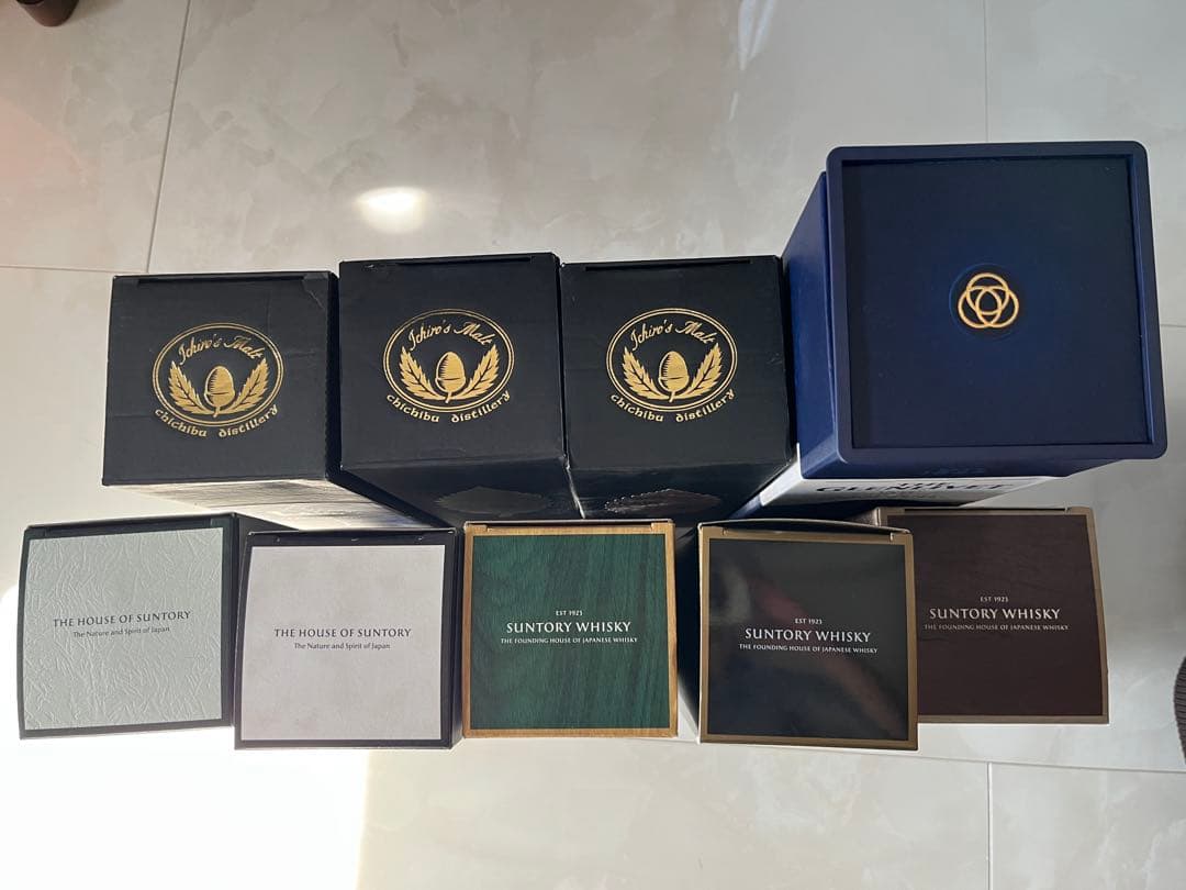 空箱【山崎、白州、響、イチローズモルト、THE GLENLIVET】